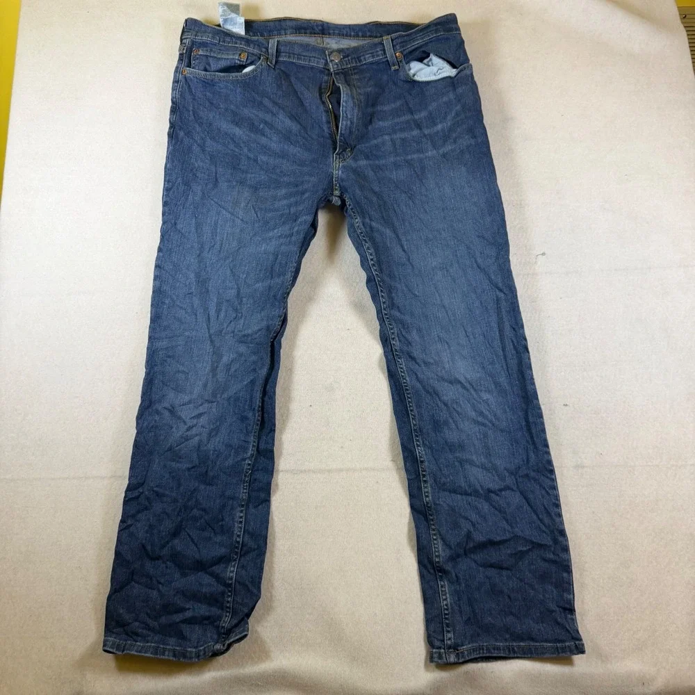 Levis 559 Relaxed Straight Leg Jeans Mens 40x30 Blue‎ Medium Wash Denim